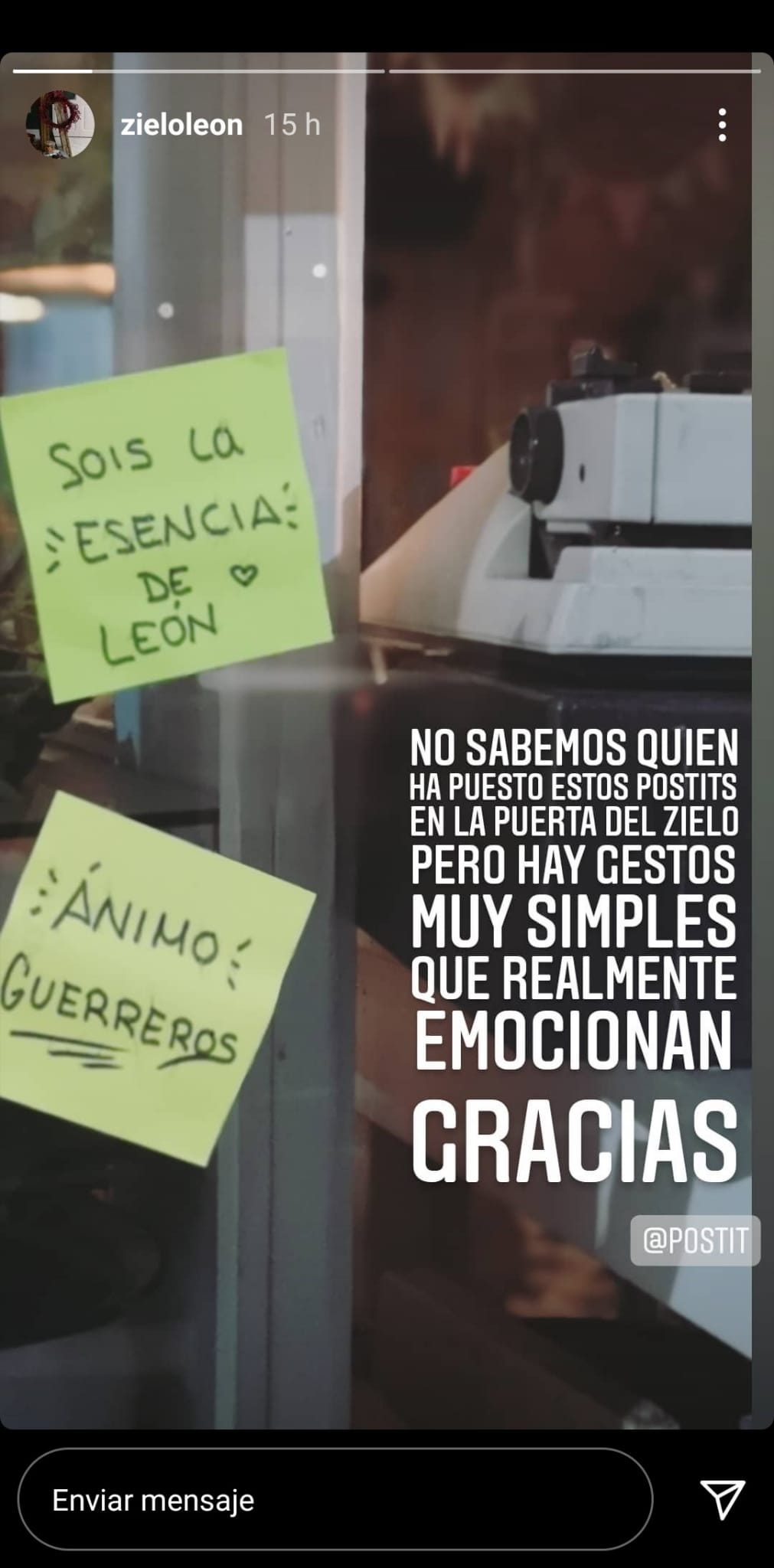 Fotos: Mensajes positivos para la hostelería de León