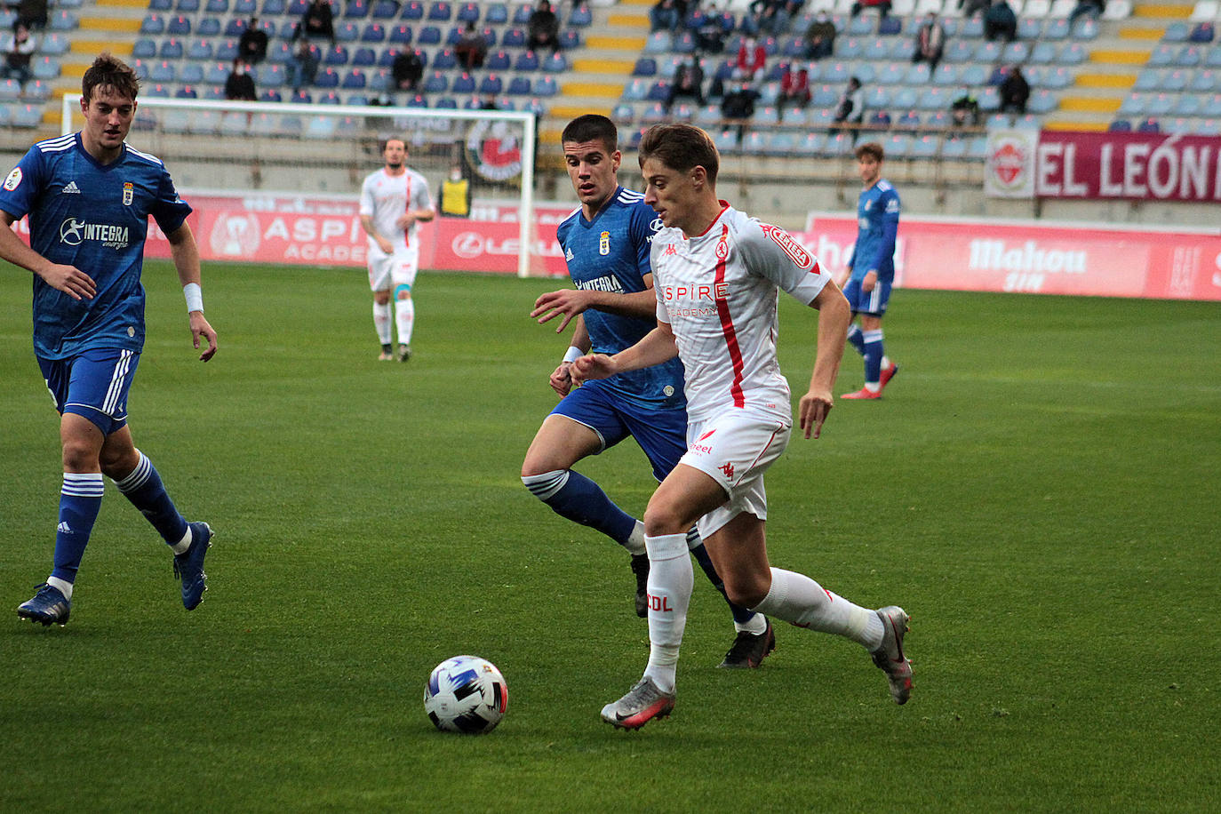 Un momento del partido. 