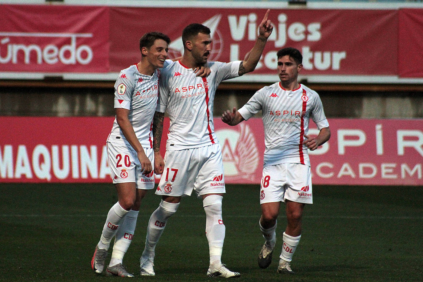 Un momento del partido. 