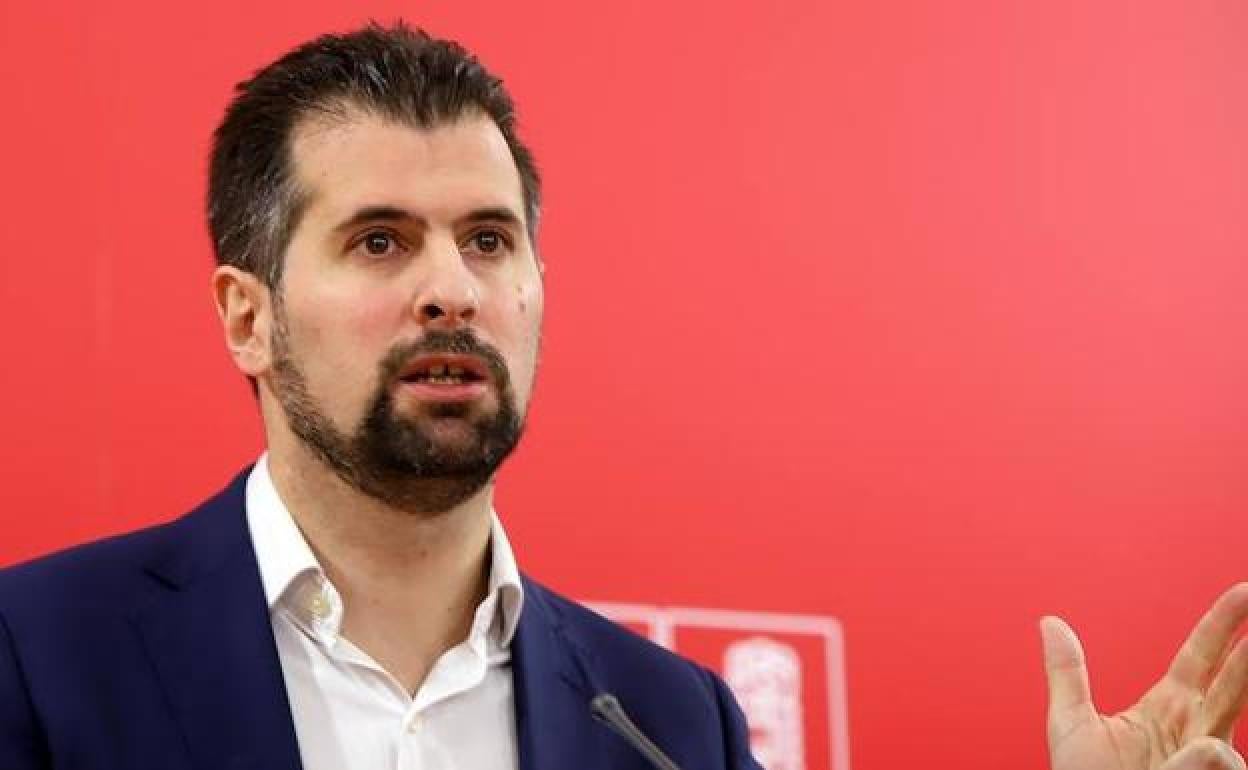 Luis Tudanca, secretario general del PSCyL.