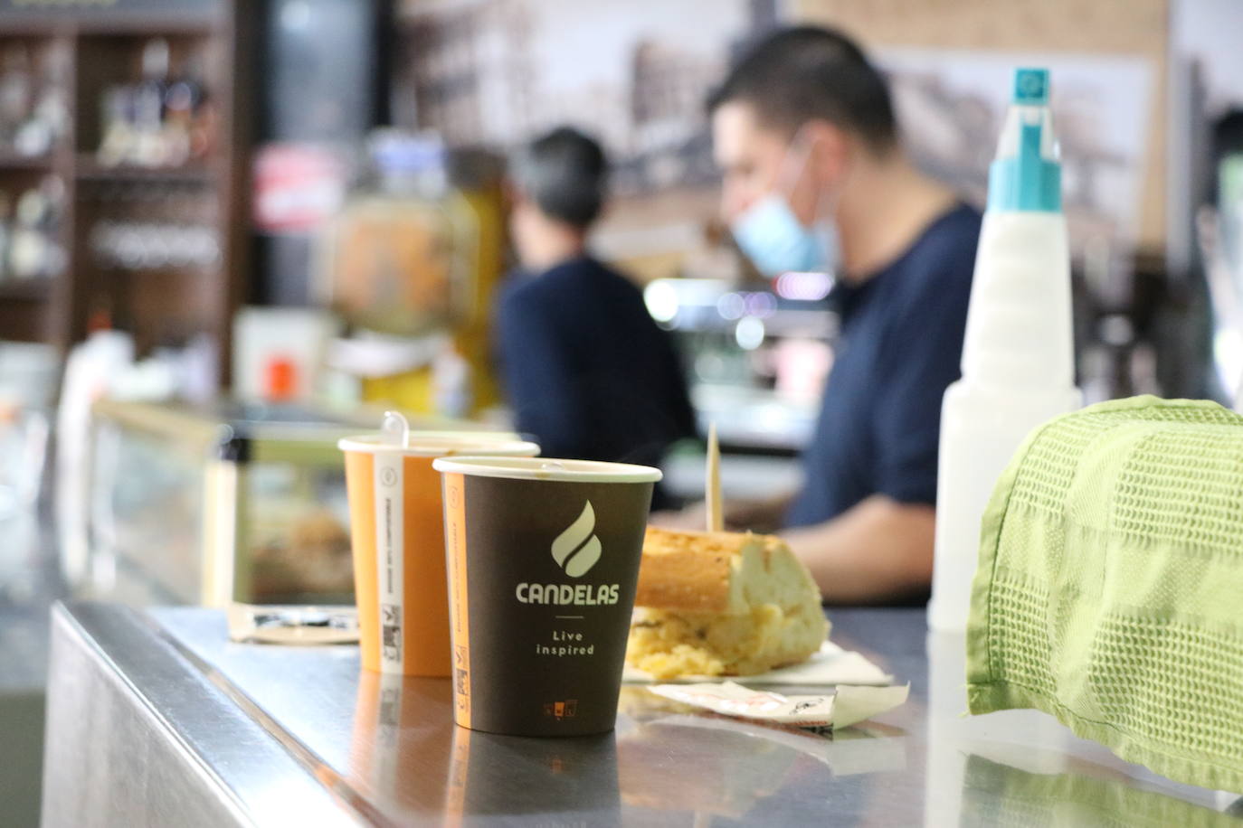 La cafetería universitaria, un servicio esencial de la Universidad de León. 