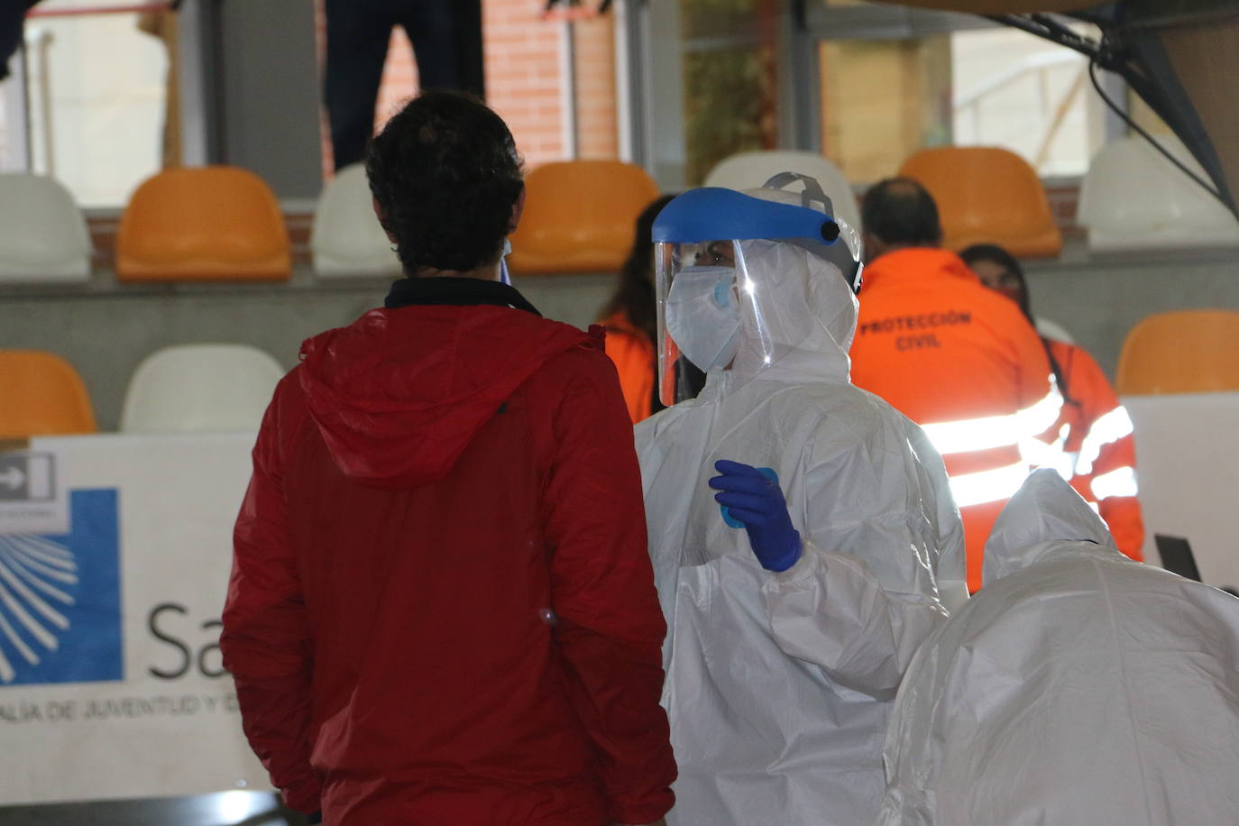 Fotos: Segundo cribado en San Andrés del Rabanedo