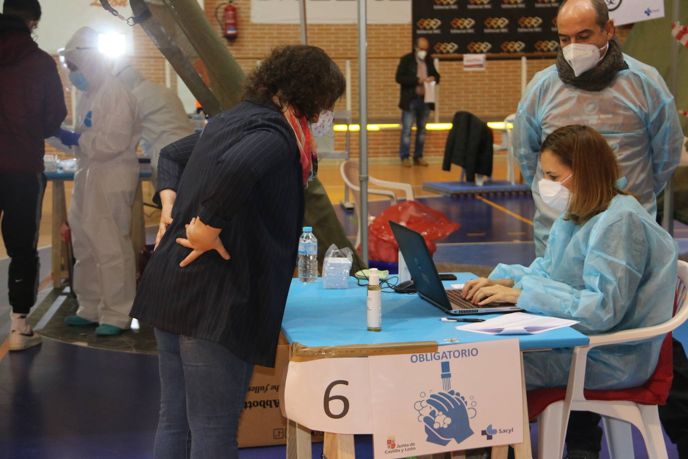 Fotos: Segundo cribado en San Andrés del Rabanedo