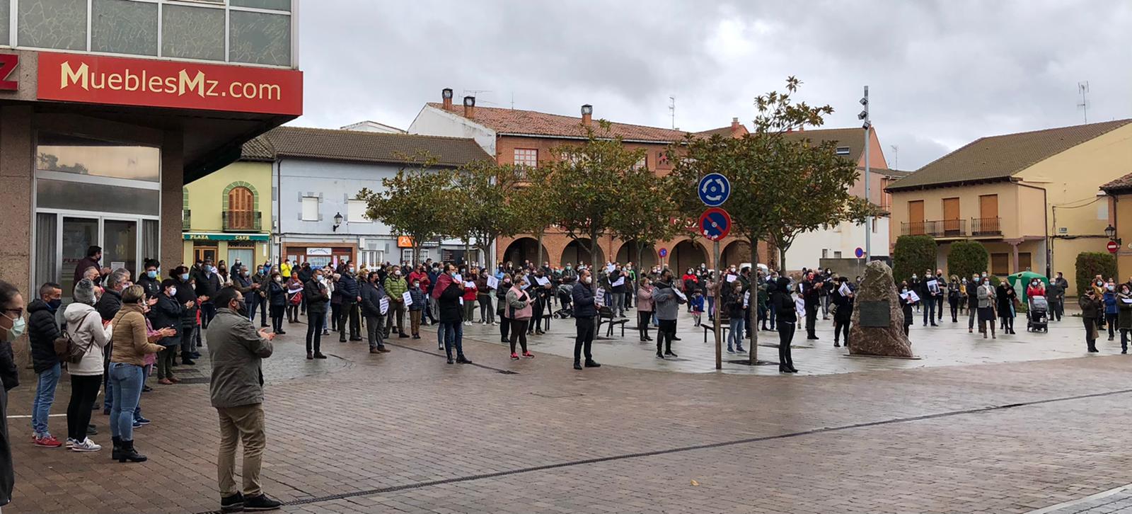 Los autónomos se manifiestan en Valencia de Don Juan