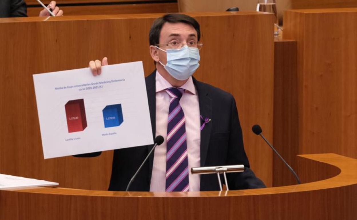 El portavoz socialista de Educación, Fernando Pablos. 