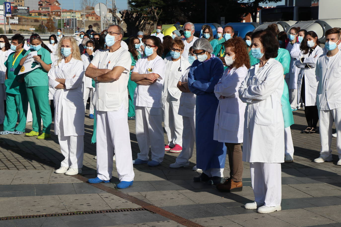 Fotos: Concentración de los sanitarios contra el &#039;decretazo&#039;