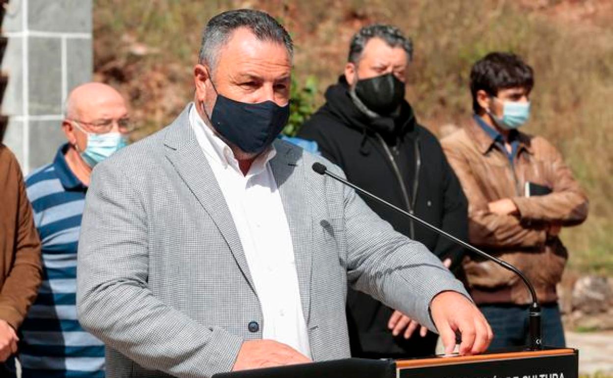 El presidente de la Diputación y del Instituto Leonés de Cultura (ILC), Eduardo Morán.