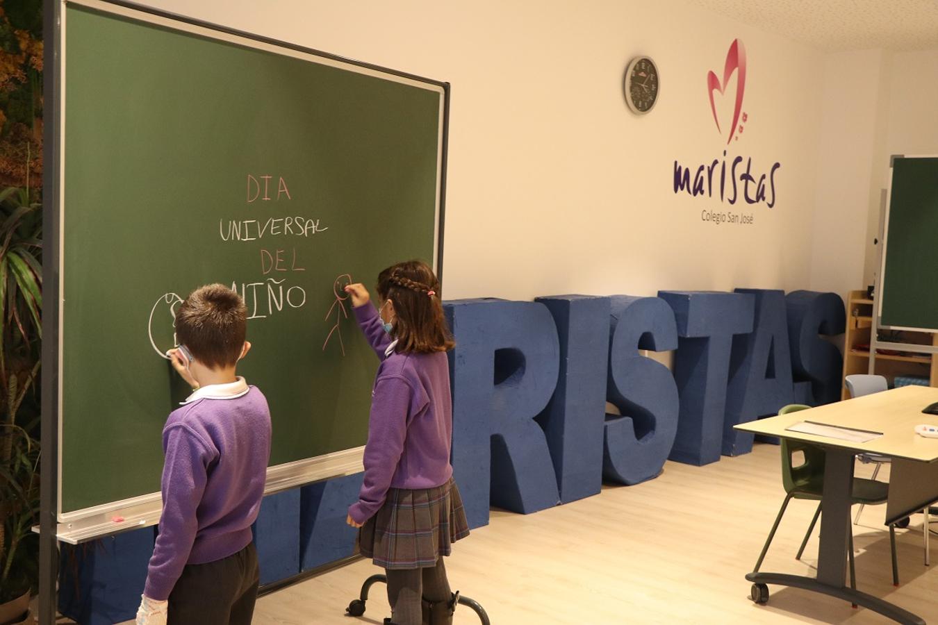 Dibujo para celebrar el Día Universal del Niño.