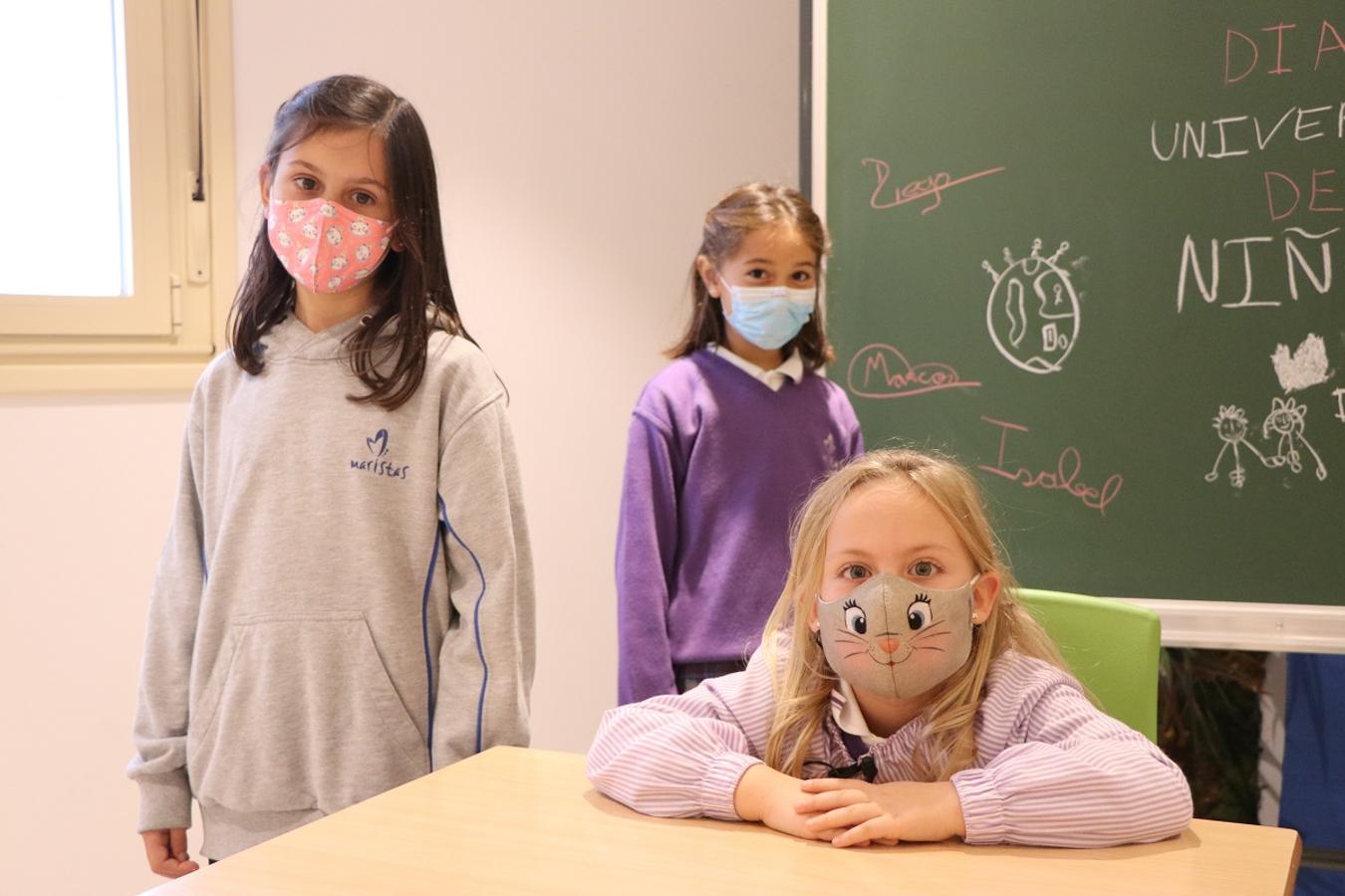 Dibujo para celebrar el Día Universal del Niño.