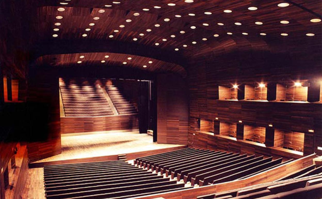 Interior del Auditorio Ciudad de León. 