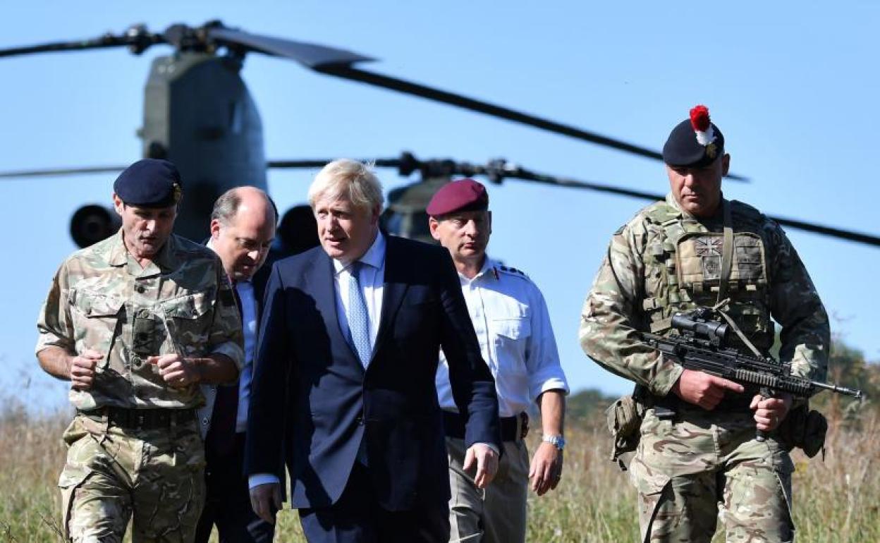 Boris Johnson, primer ministro británico 