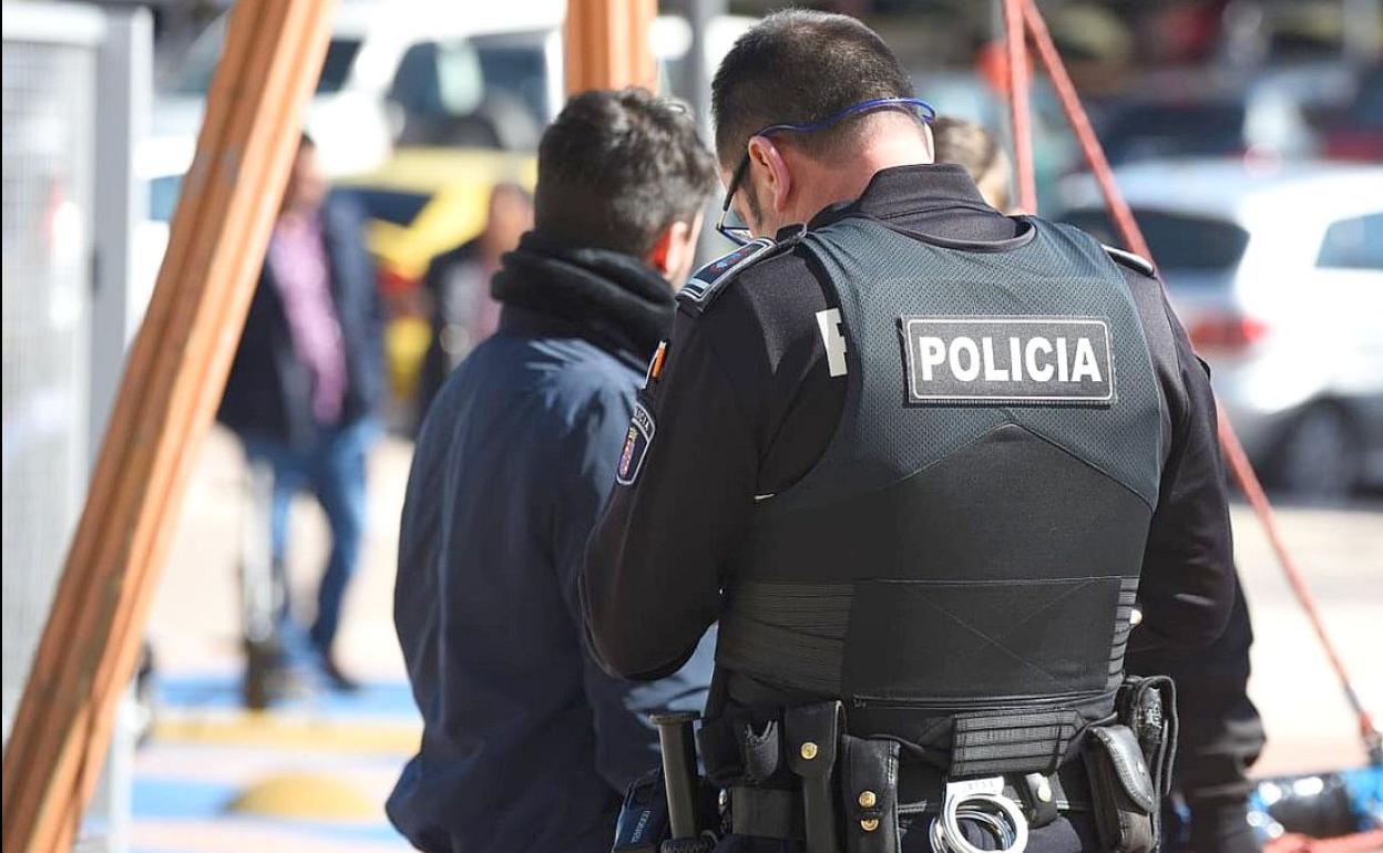 Efectivos de la Policía Local de Ponferrada.