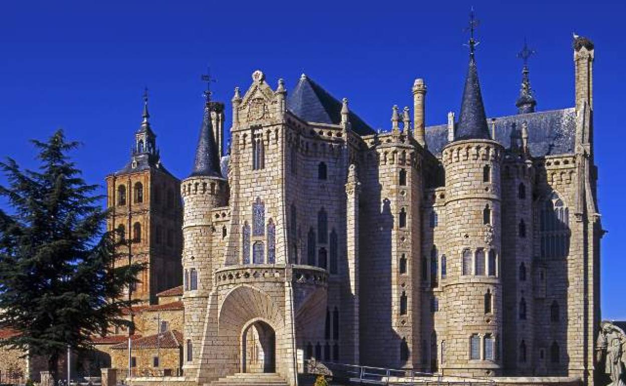 Palacio Episcopal de Astorga, uno de los emblemas patrimoniales. de León