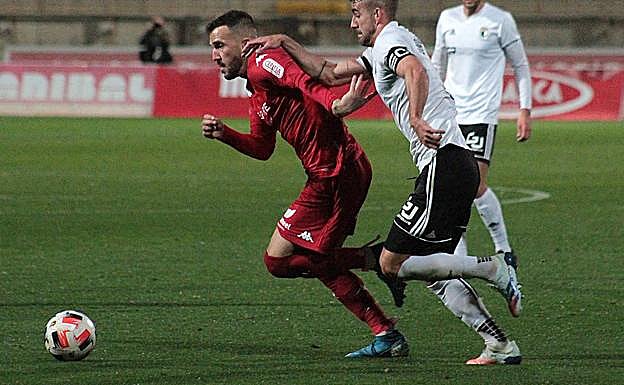 Galería. Dioni, en un lance del partido.