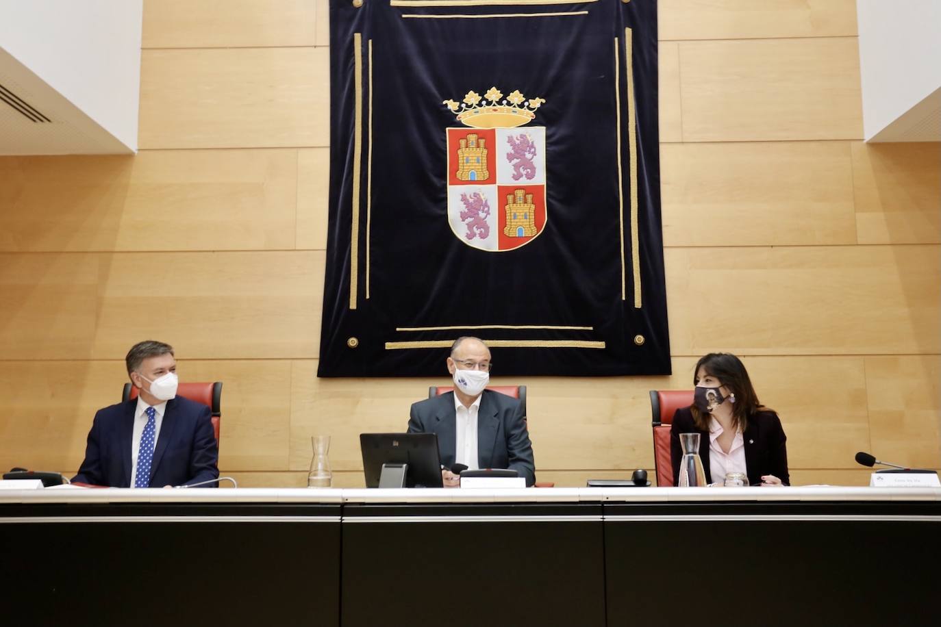 Fotos: Junta de portavoces de las Cortes