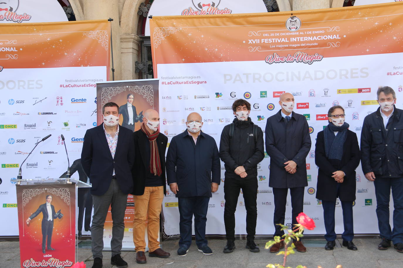 Acto de presentación del XVII Festival Internacional León Vive la Magia 