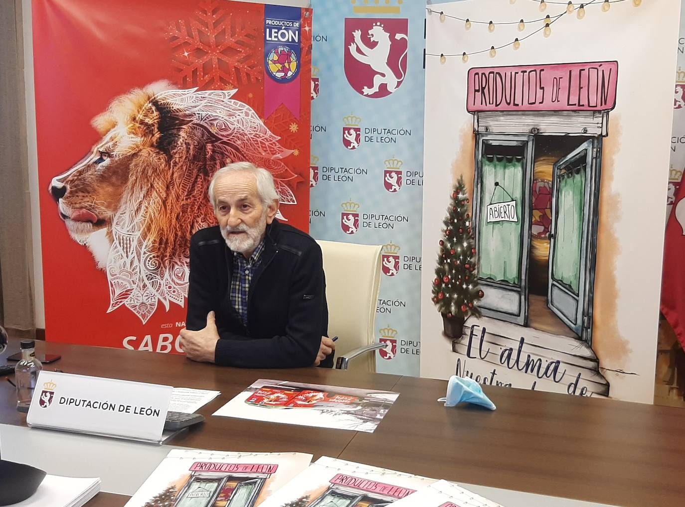 Matías Llorente, en la presentación de las novedades. 