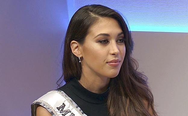 Galería. La leonesa Andrea Martínez en su visita s leonoticias.