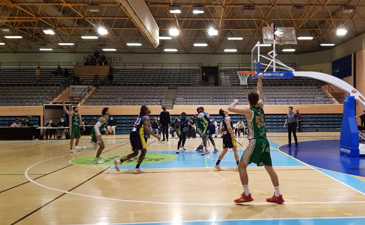 Partido disputado en el pabellón de Algeciras.