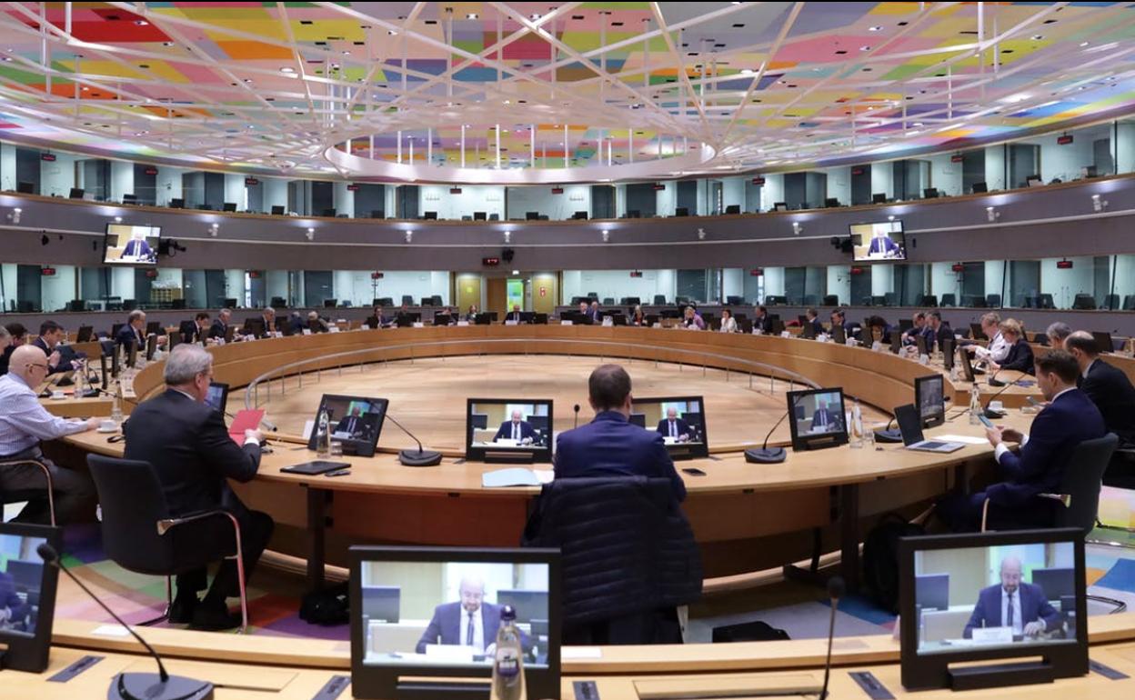 Vista del Comité de Representantes Permanentes de la Unión Europea. 