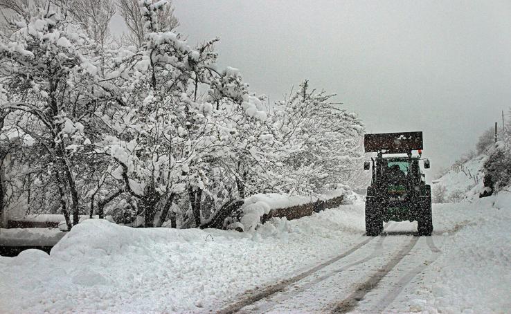 La borrasca Ernest trae más nieve a la montaña de León