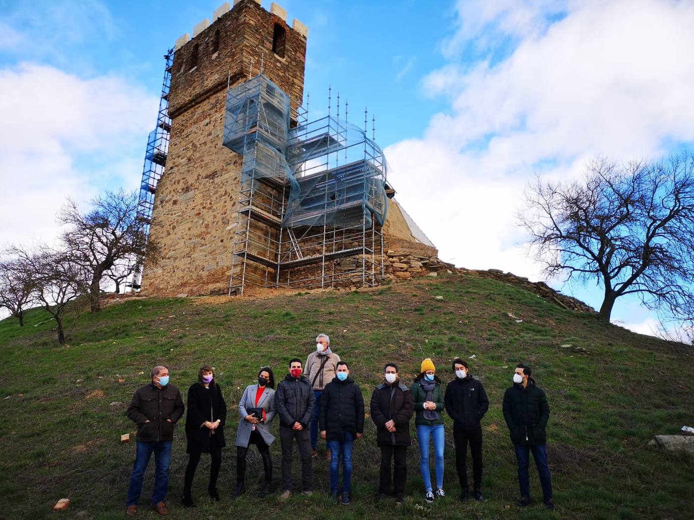 Fotos: Visita del PSOE a Pozuelo del Páramo