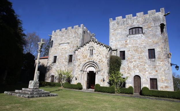 Fachada del Pazo de Meirás. 