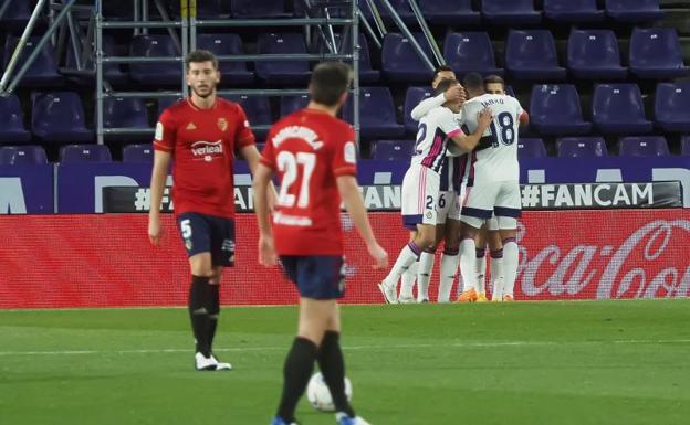 Weissman da la victoria al Valladolid ante Osasuna