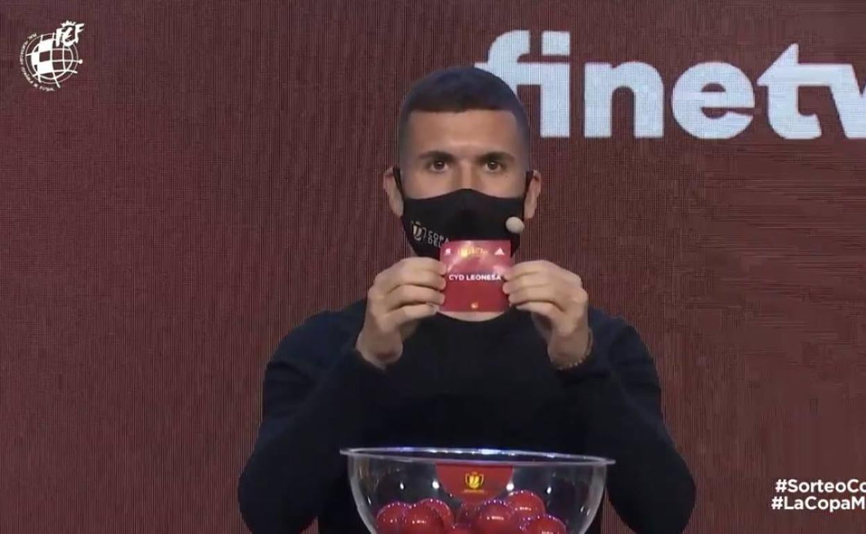 Sorteo de la Copa del Rey celebrado este viernes.