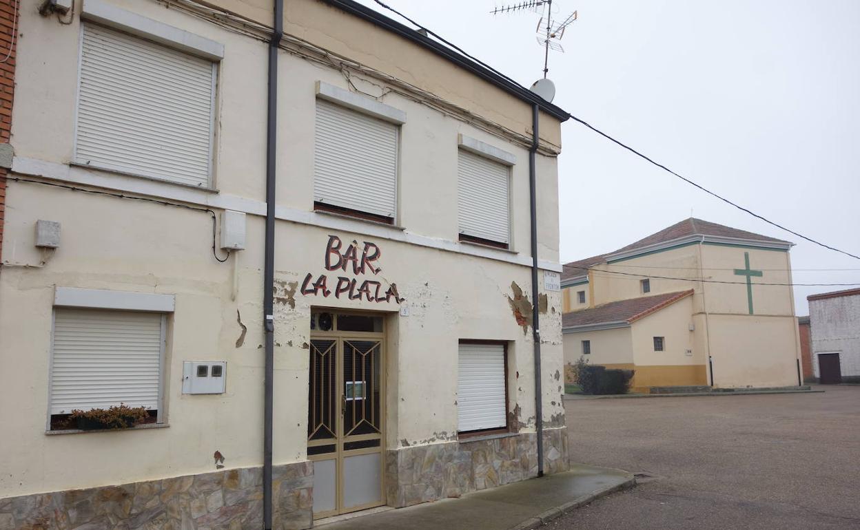 El bar de San Pedro de las Dueñas del Páramo. 