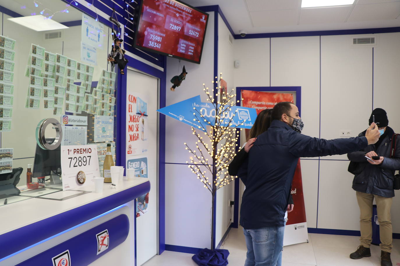La Lotería de Navidad deja casi seis millones de euros en el municipio.