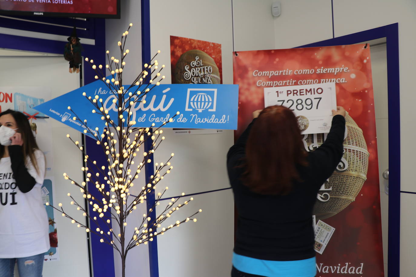 La Lotería de Navidad deja casi seis millones de euros en el municipio.