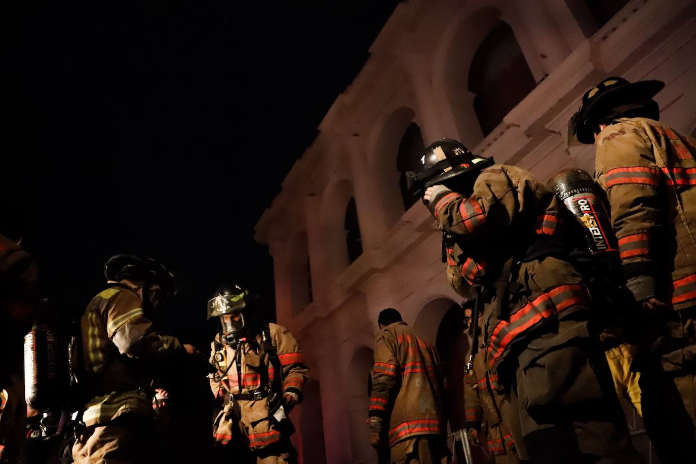 Fotos: Incendio en el barrio La Chacarita de Asunción