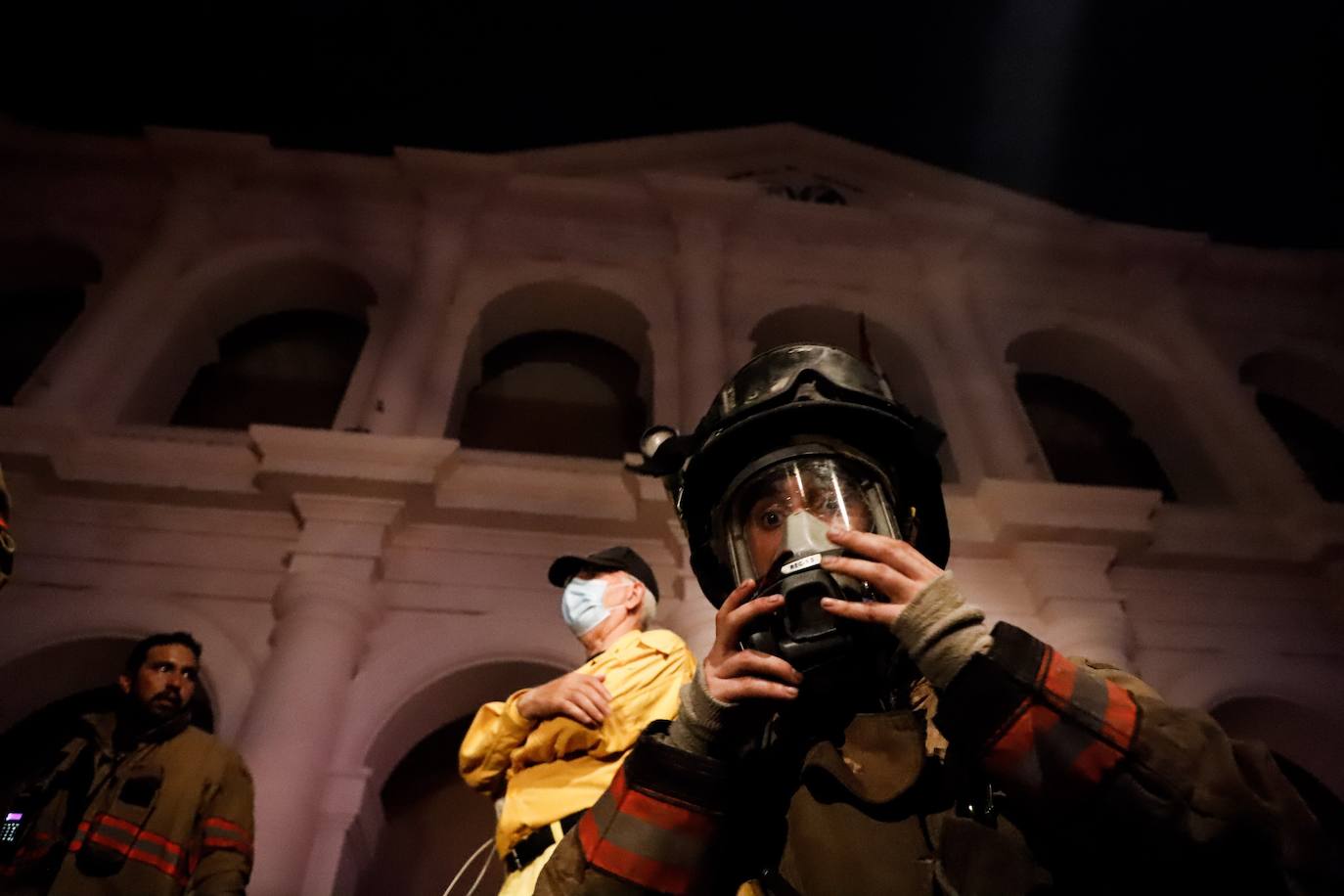 Fotos: Incendio en el barrio La Chacarita de Asunción