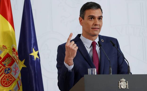 Sánchez hizo este martes un balance del año tras la última reunión del Consejo de Ministros de 2020.