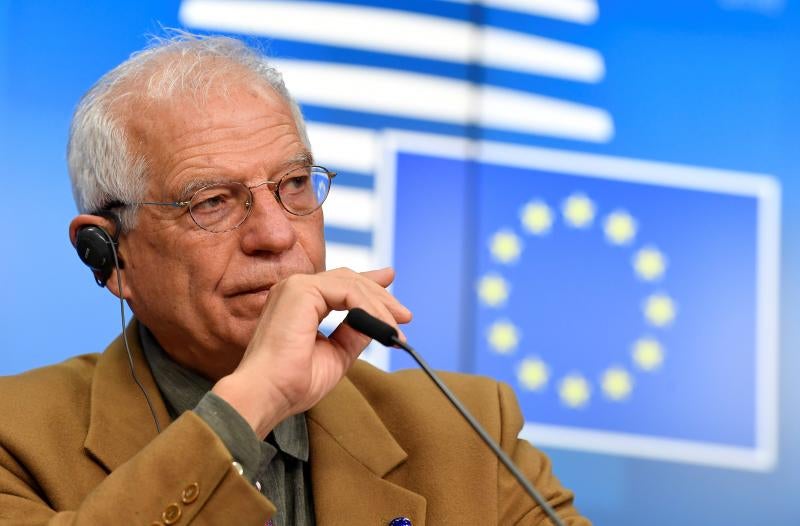 El alto representante para la Política Exterior de la Unión Europea, Josep Borrell.