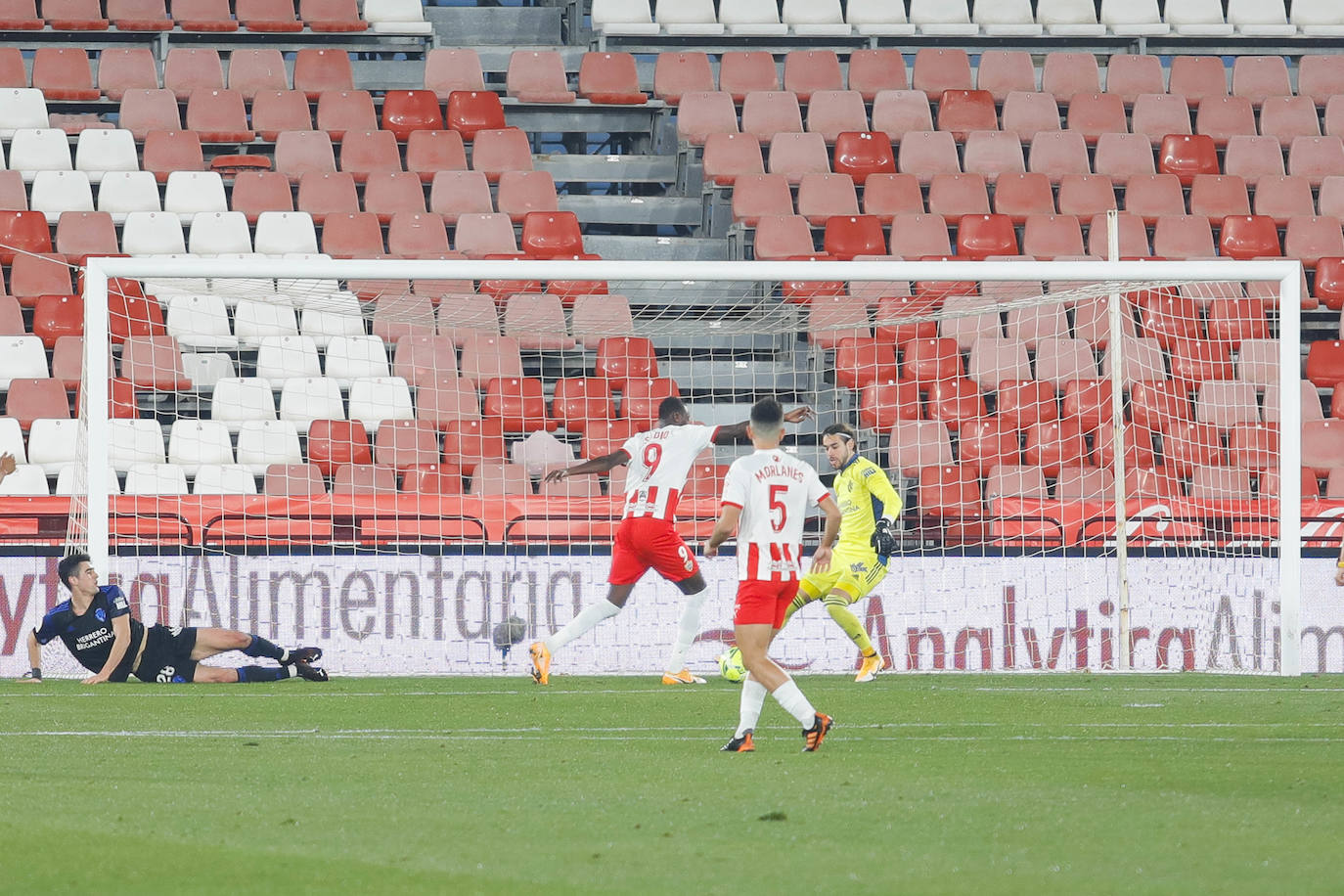 El conjunto berciano disputó en el Juegos del Mediterráneo una nueva jornada de LaLiga SmartBank.