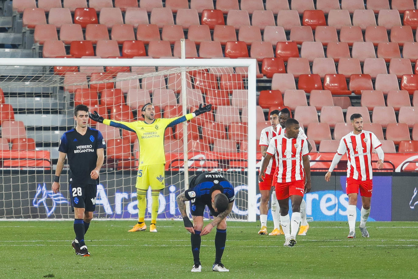 El conjunto berciano disputó en el Juegos del Mediterráneo una nueva jornada de LaLiga SmartBank.