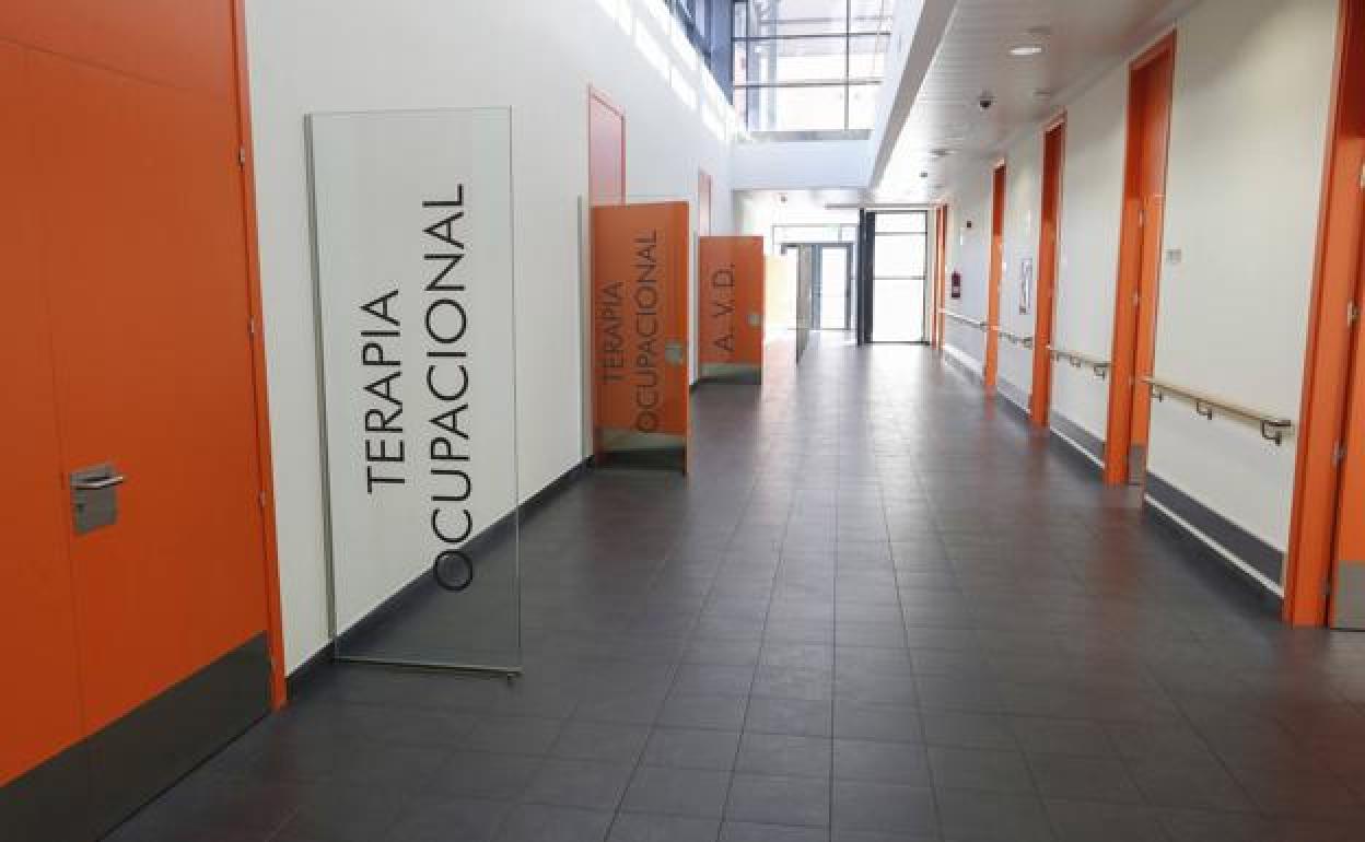 Interior del centro. 