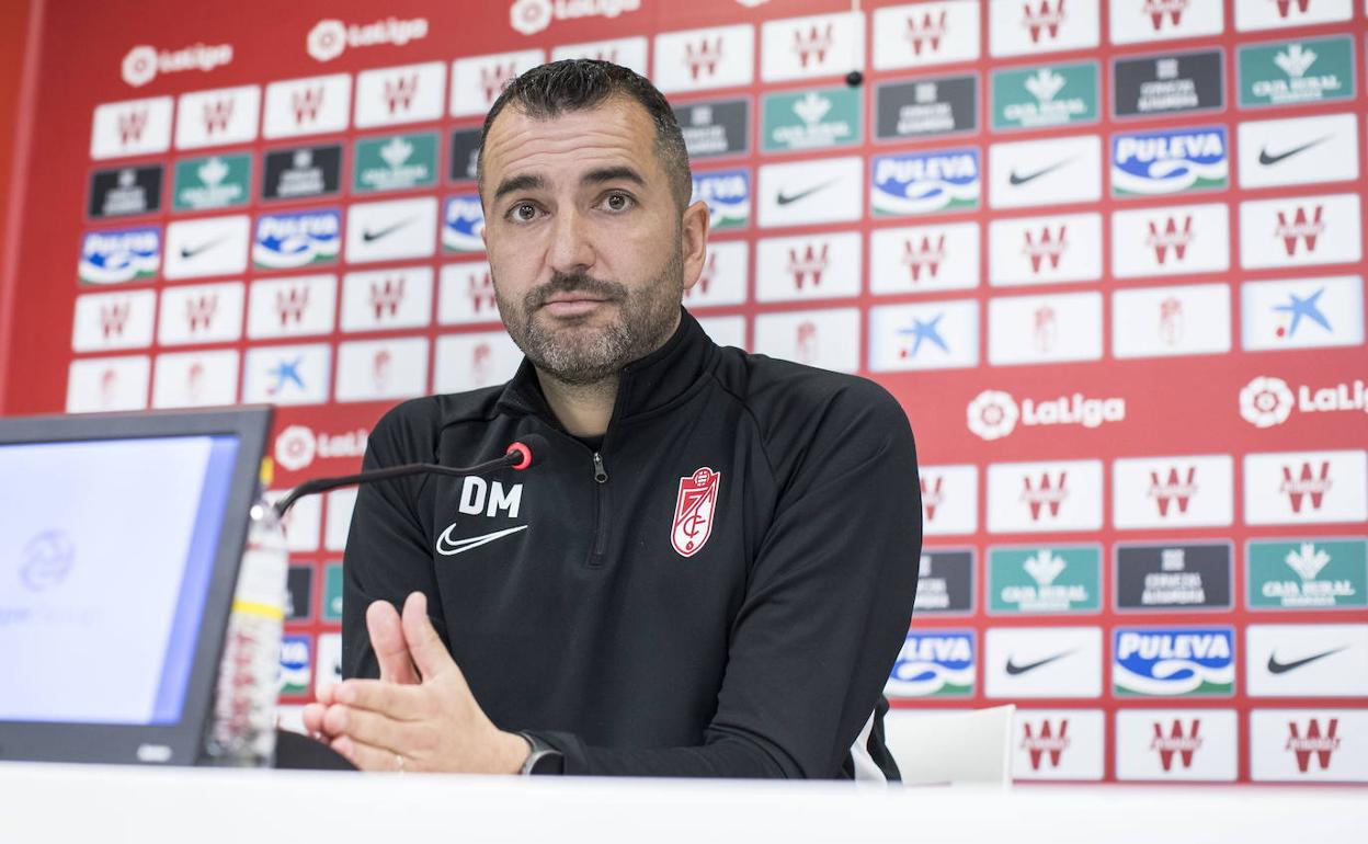 Diego Martínez, técnico del Granada.