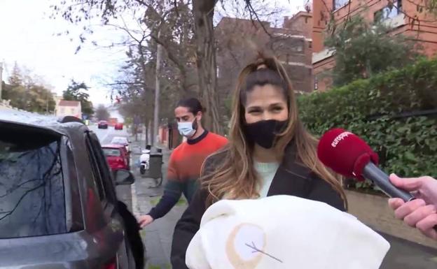 Sara Sálamo e Isco Alarcón.