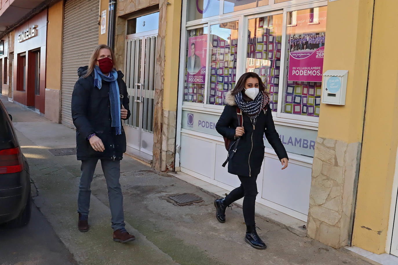 Fotos: Comparecencia de Pablo Fernández en Villaquilambre