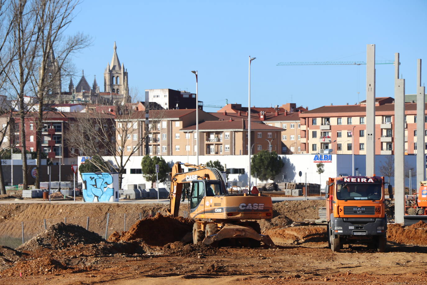 Fotos: Avance del nuevo CC Reino de León