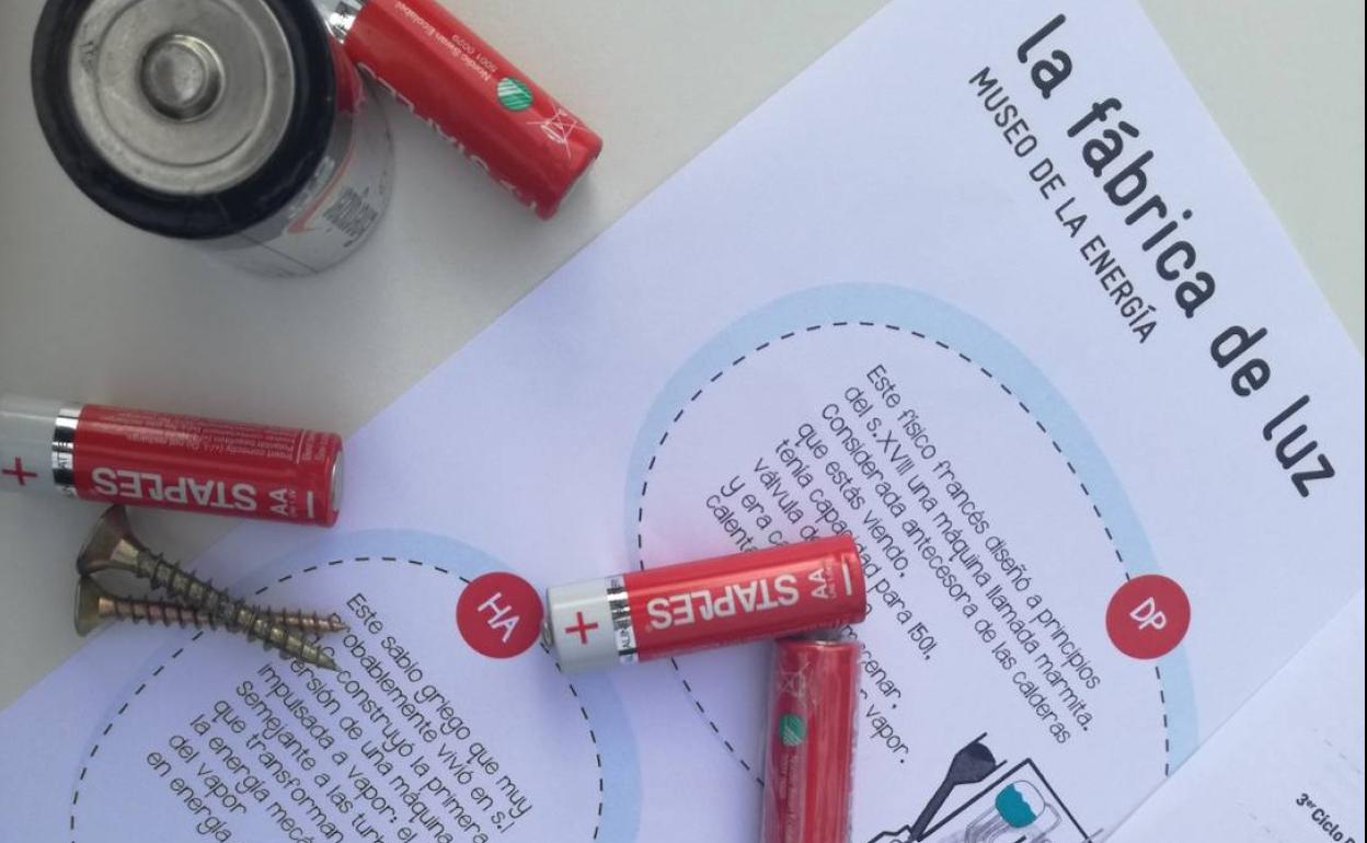 Programa educativo de La Fábrica de Luz. Museo de la Energía.