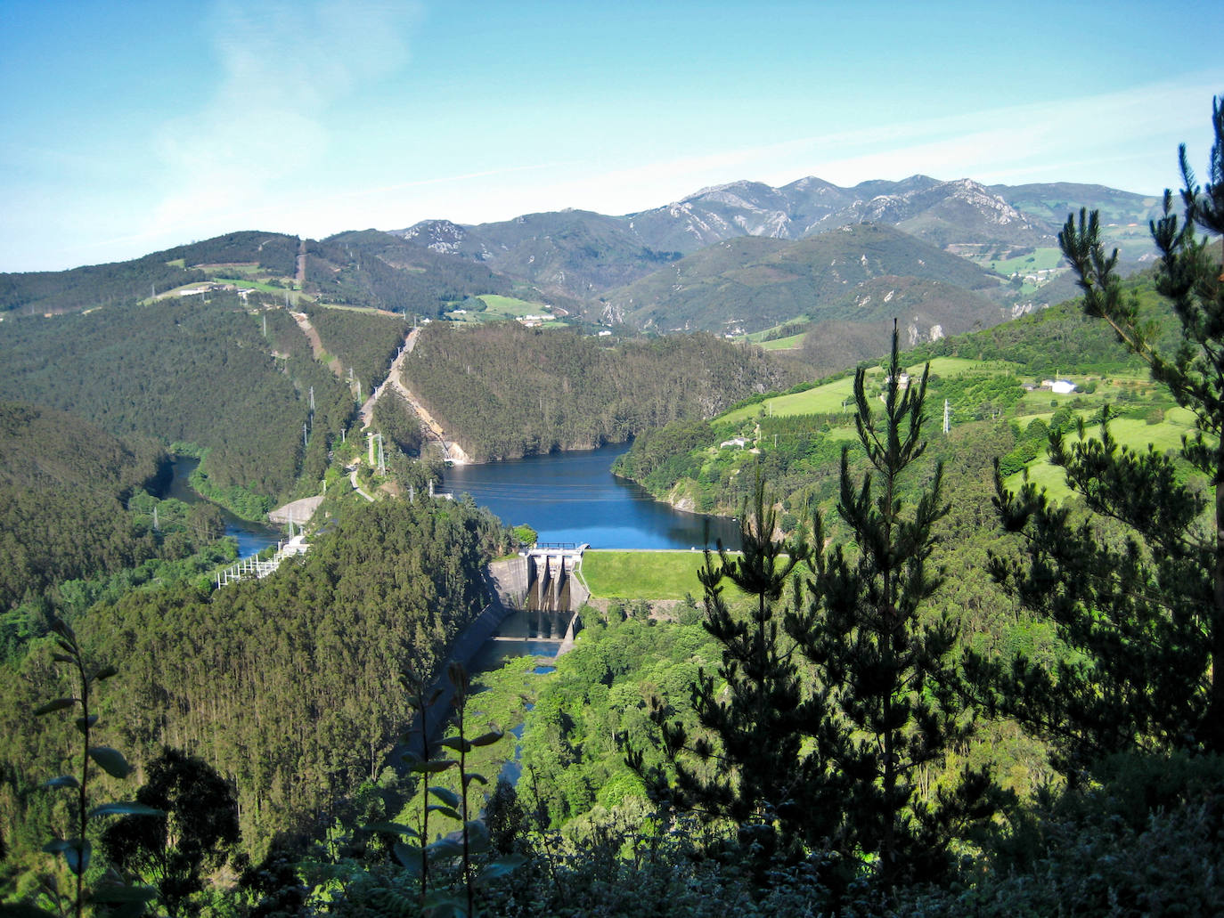 Embalse de Arbón (Asturias)