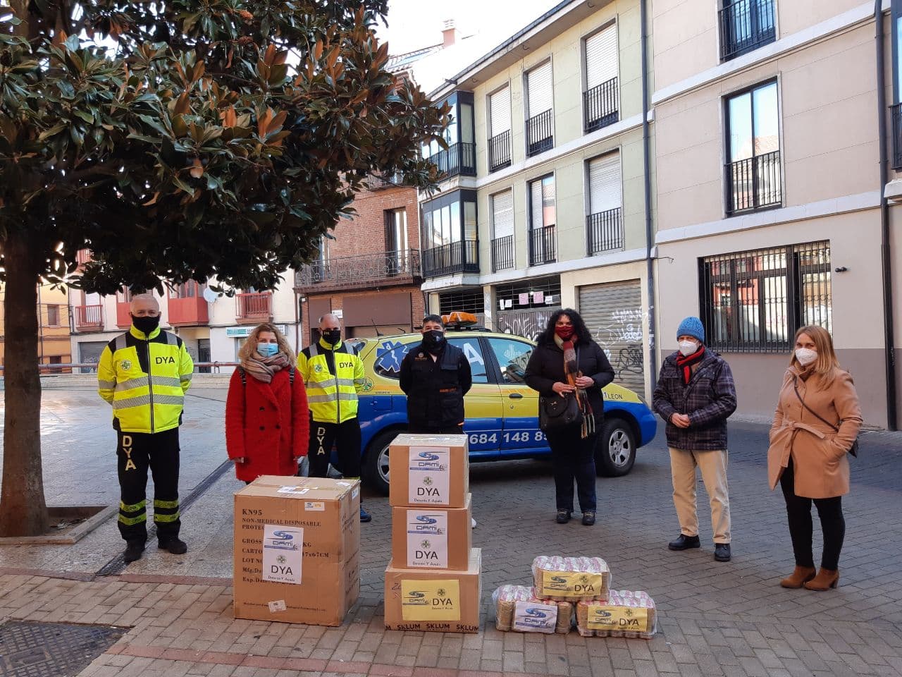 Un momento de la entrega. 