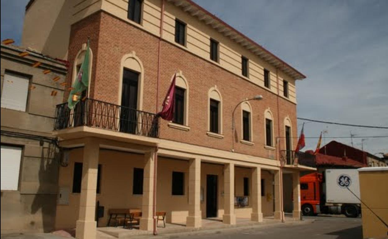 Fachada del Ayuntamiento de Villarejo de Órbigo.