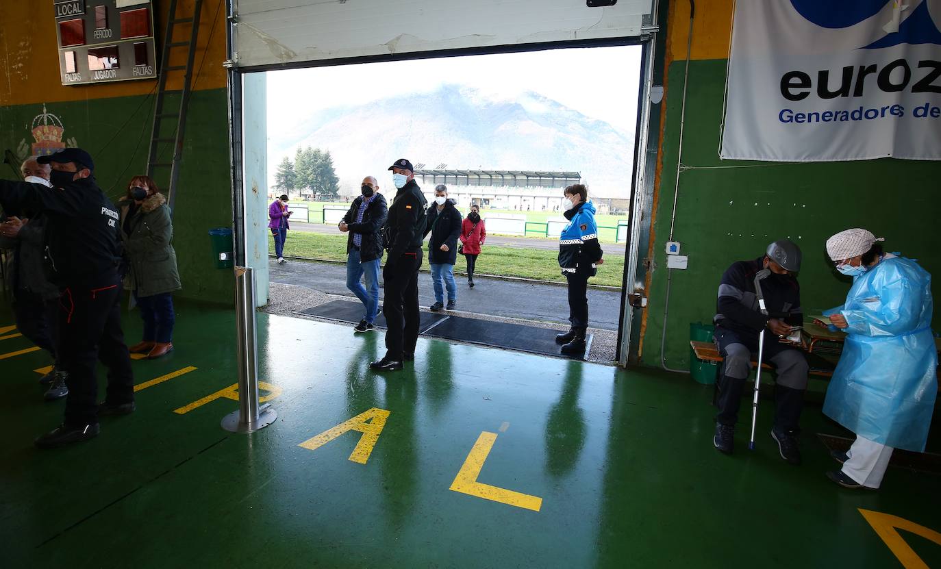 Fotos: Cribado masivo en Villablino