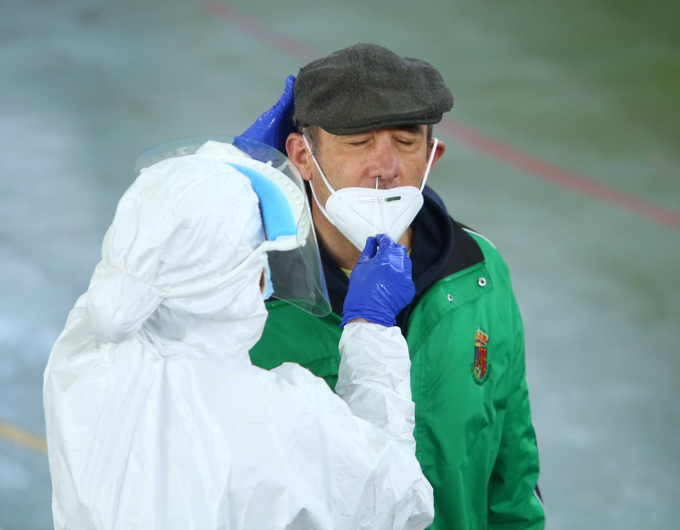 Fotos: Cribado masivo en Villablino