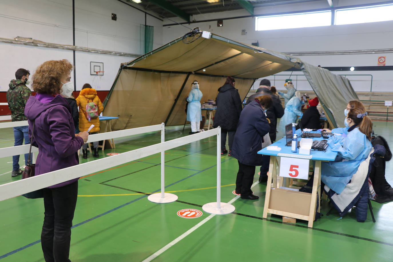 La zona básica de salud de Sahagún cumple con la llamada de Atención Primaria para detectar coronavirus.